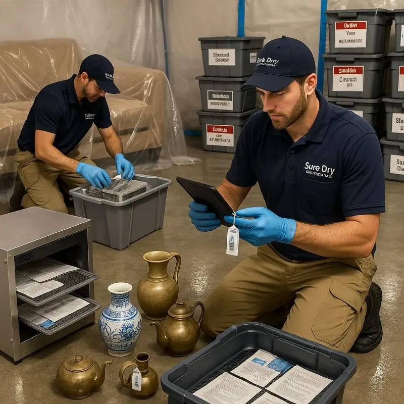 Content Protection and Restoration process in Hayti, MO
