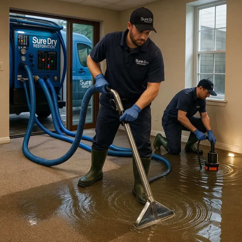 Water Extraction and Removal process in Hayti, MO